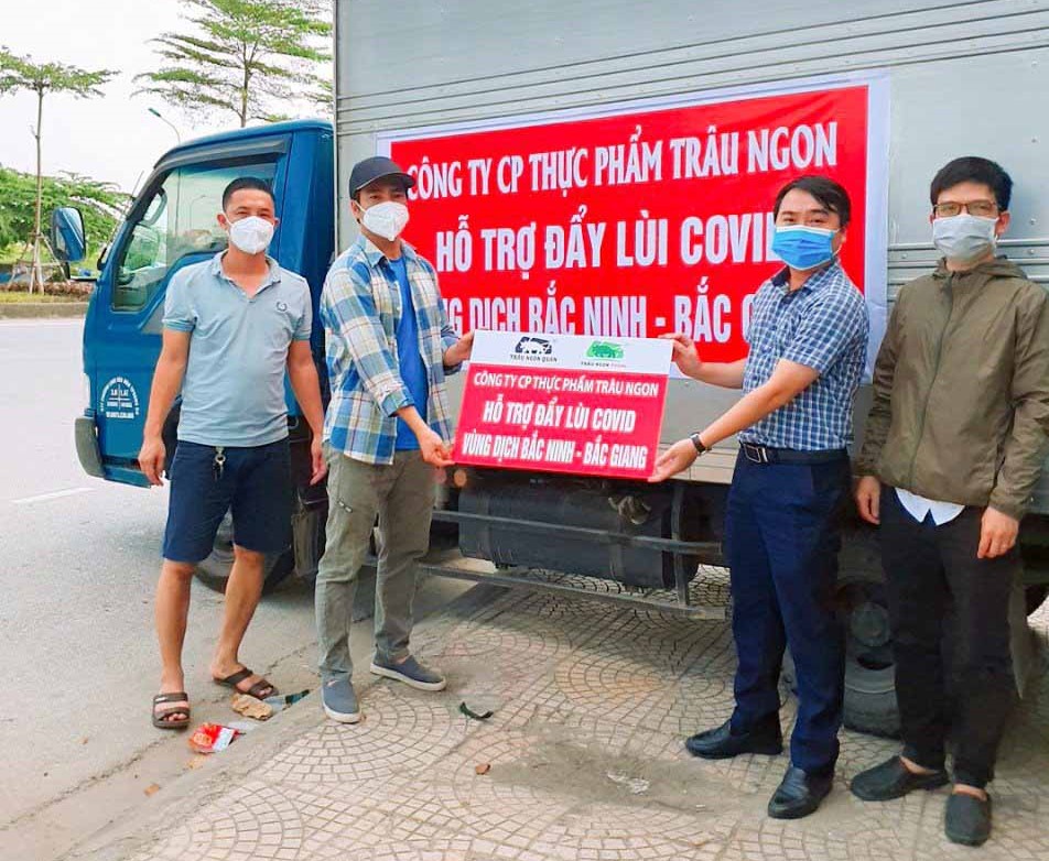 Chương trình "San sẻ yêu thương - Chung tay cùng Bắc Ninh và Bắc Giang đẩy lùi đại địch!" của Trâu Ngon.